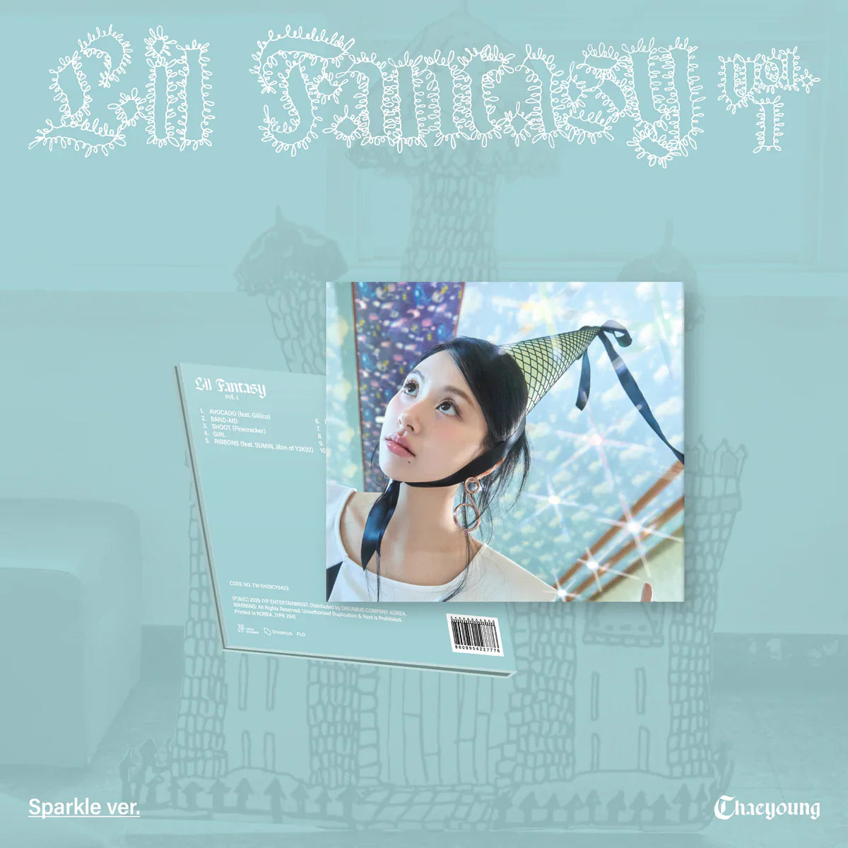 CHAEYOUNG (TWICE) - [LIL FANTASY VOL.1] 1st Album DIGIPACK SPARKLE Version