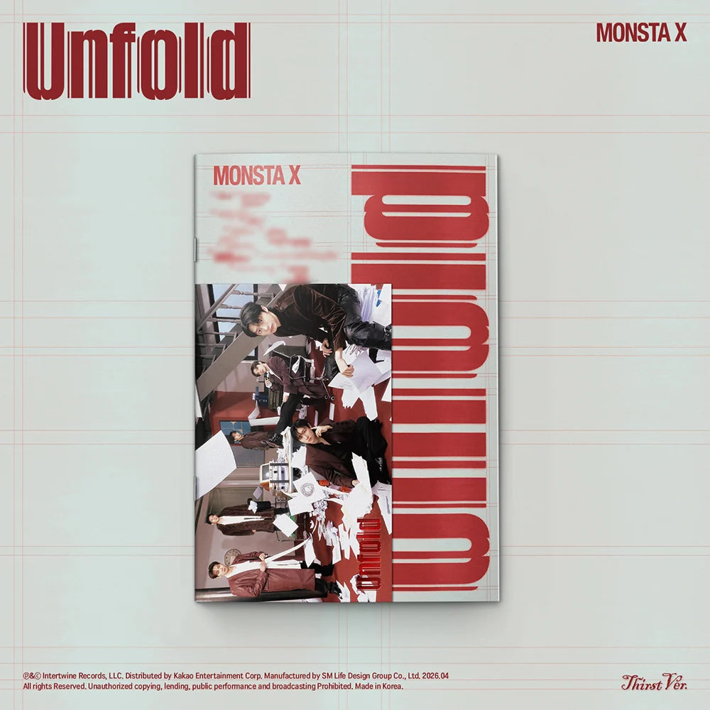 MONSTA X - [Unfold] English Studio Album