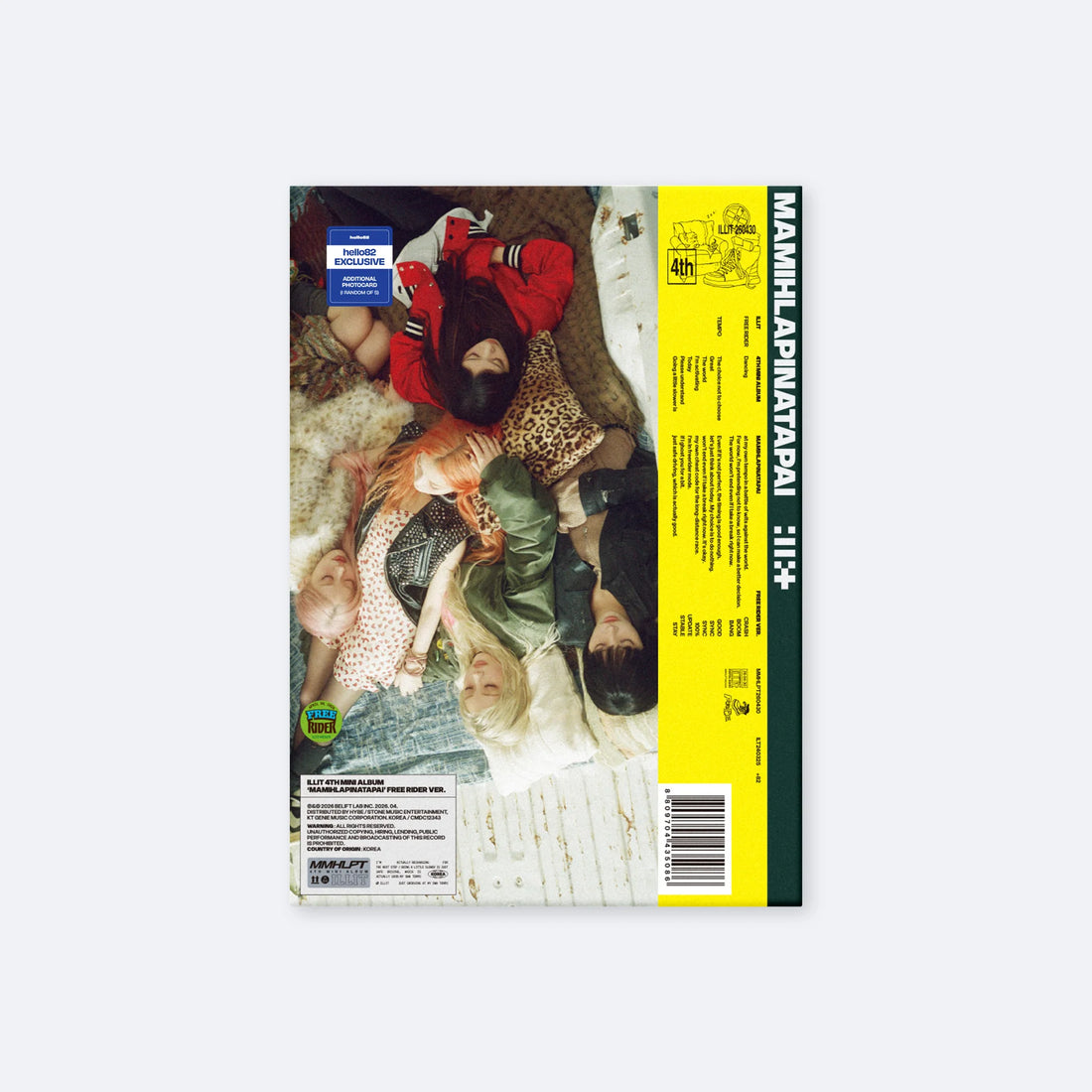 ILLIT - [MAMIHLAPINATAPAI] 4th Mini Album *HELLO82 EXCLUSIVE*