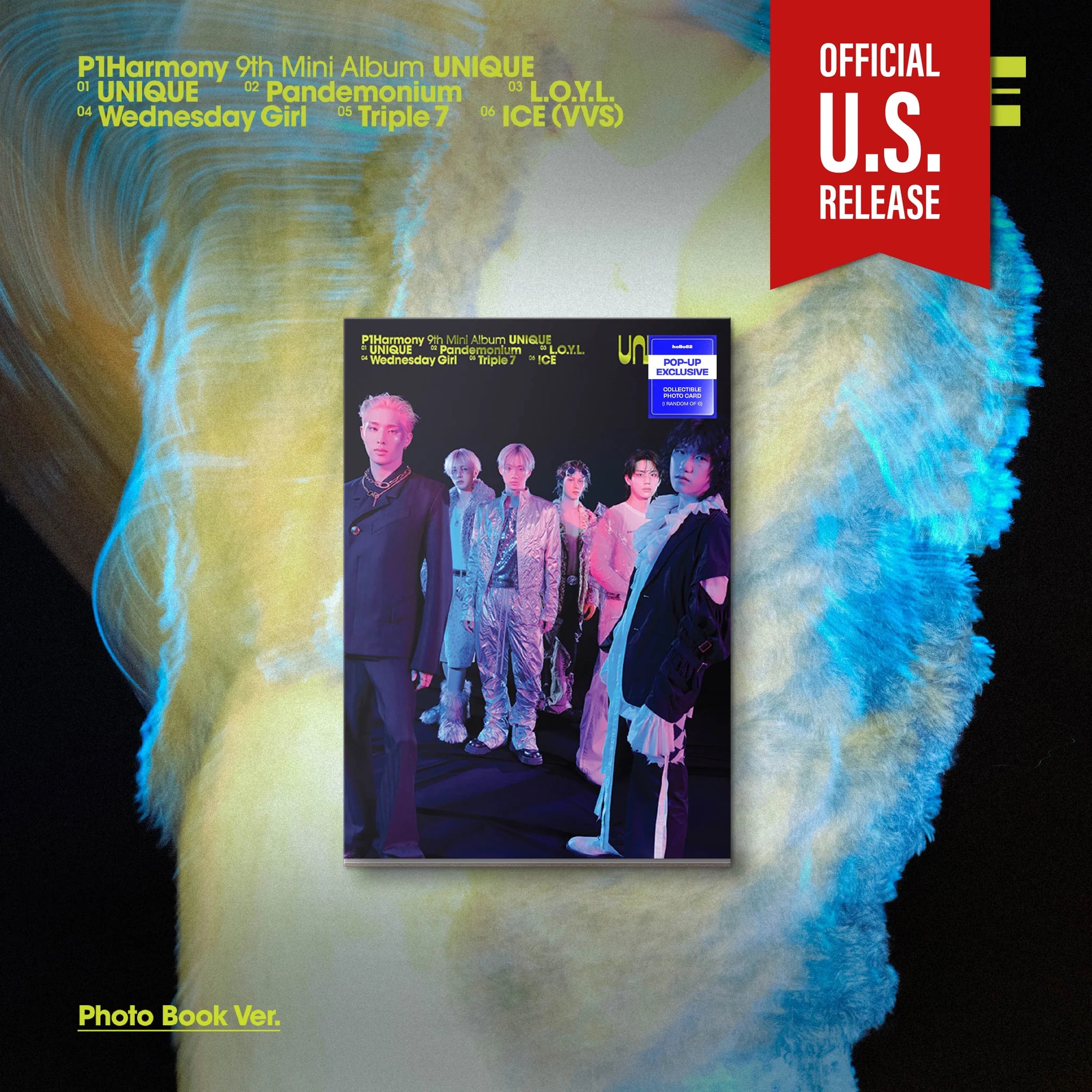 P1HARMONY - [UNIQUE] 9th Mini Album *POP-UP EXCLUSIVE*