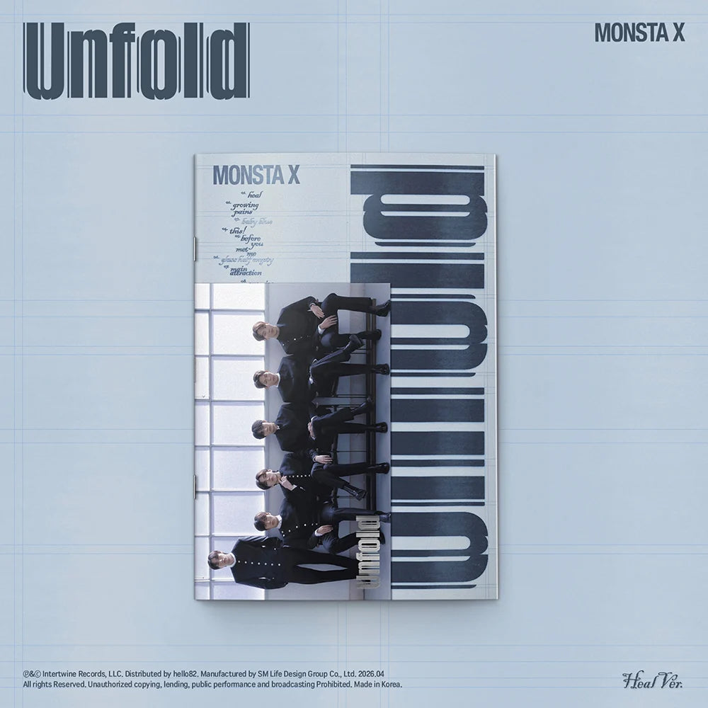 MONSTA X - [Unfold] English Studio Album