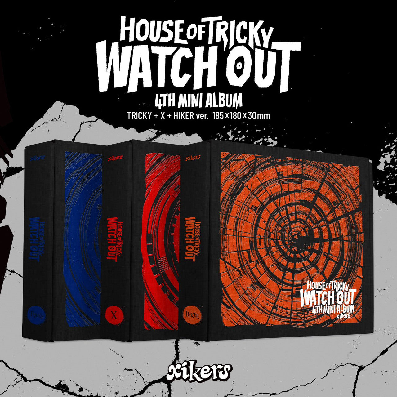 XIKERS - [HOUSE OF TRICKY : WATCH OUT] 4th Mini Album