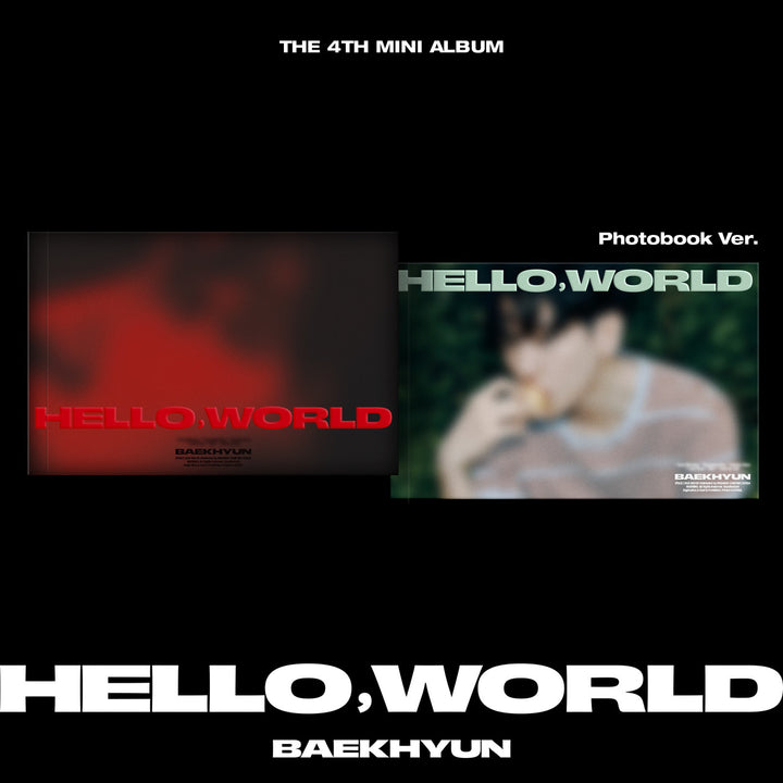 BAEKHYUN - HELLO, WORLD (PHOTOBOOK RANDOM Version)