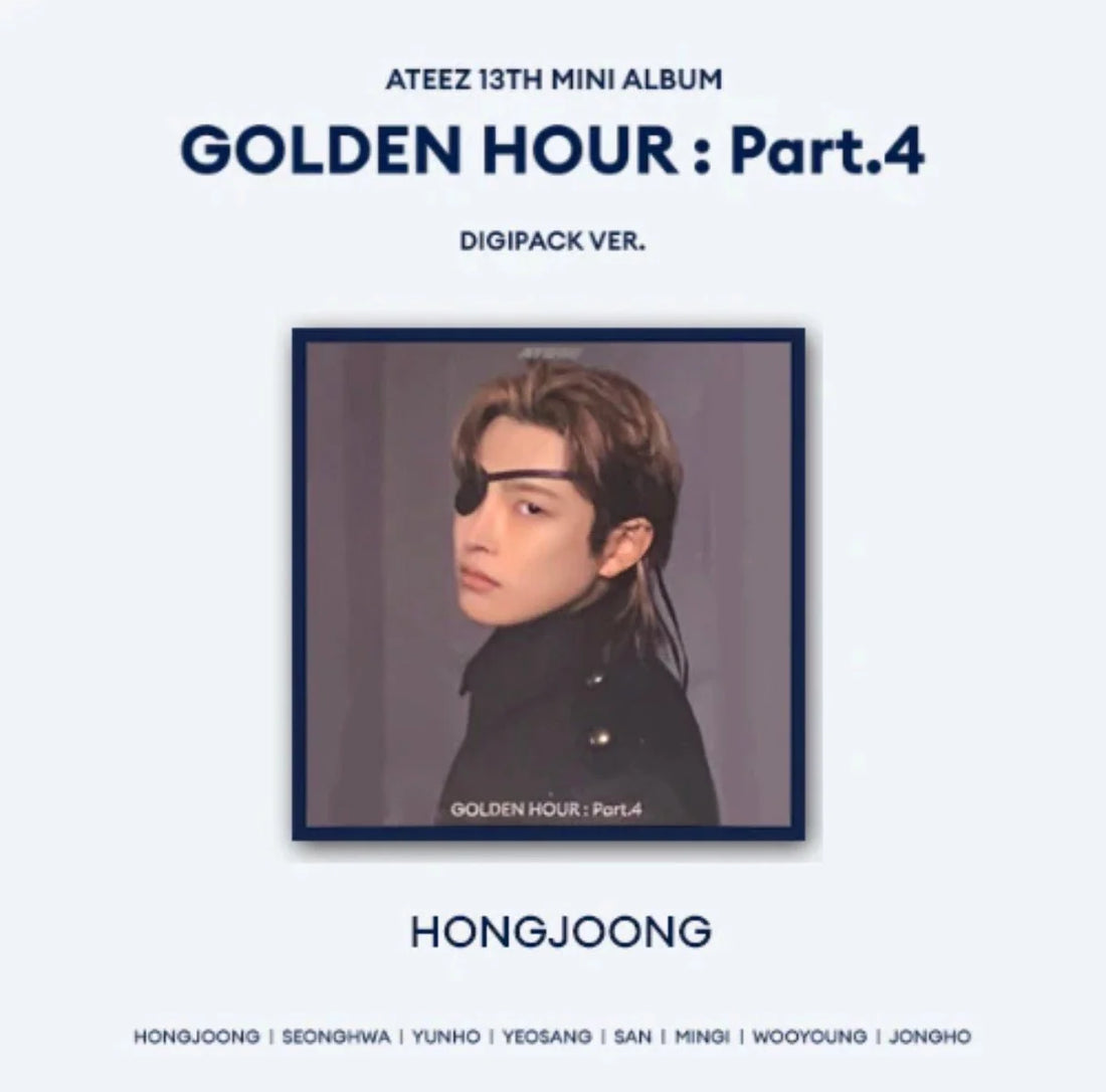 ATEEZ - [GOLDEN HOUR : PART.4] 13th Mini Album DIGIPACK Version