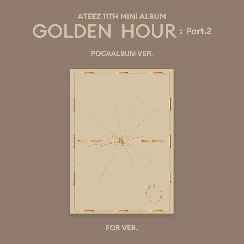 ATEEZ - [GOLDEN HOUR: PT. 2] (POCAALBUM VER.)