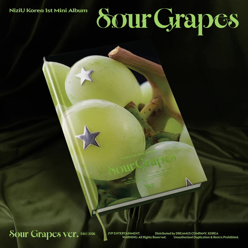 NIZIU - [SOUR GRAPES] 1st Korean Mini Album