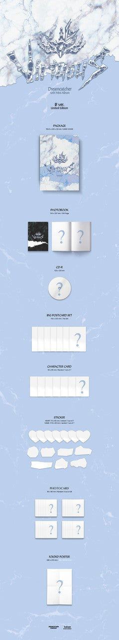 DREAMCATCHER - [VirtuouS] 10th Mini Album Limited Edition (B Version)
