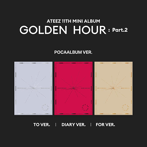 ATEEZ - [GOLDEN HOUR: PT. 2] (POCAALBUM VER.)