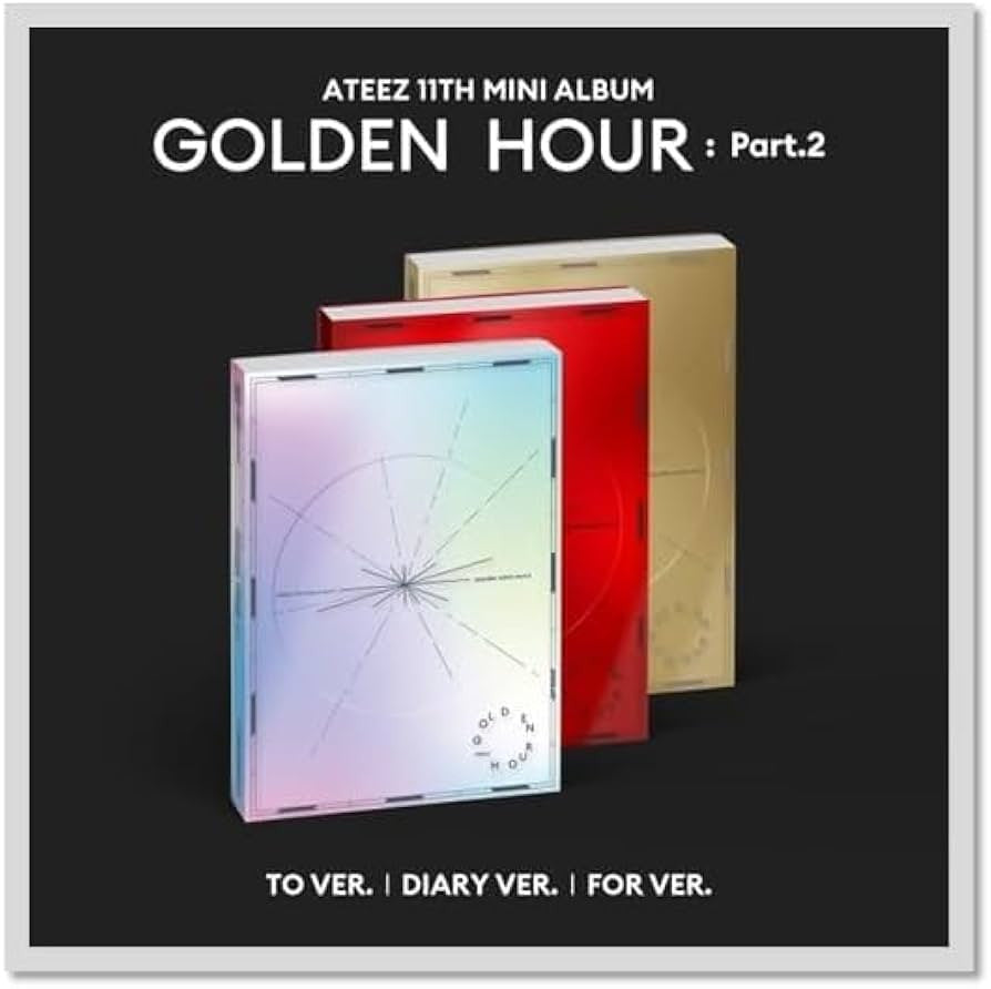 ATEEZ - [GOLDEN HOUR : PART.2] 11th EP Album RANDOM Version – The
