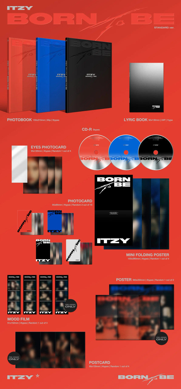 ITZY - [BORN TO BE] STANDARD Version