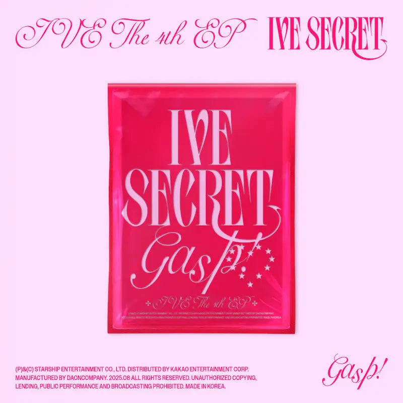 IVE - [IVE SECRET] 4th Mini Album