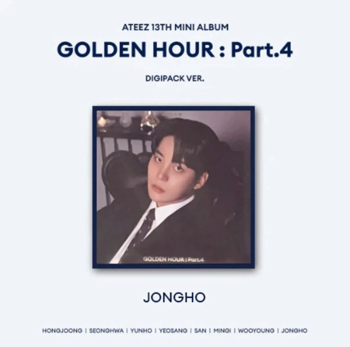 ATEEZ - [GOLDEN HOUR : PART.4] 13th Mini Album DIGIPACK Version