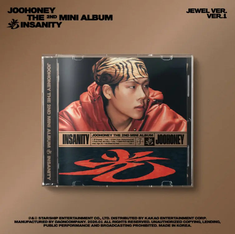 JOOHONEY - [光 (INSANITY)] 2nd Mini Album