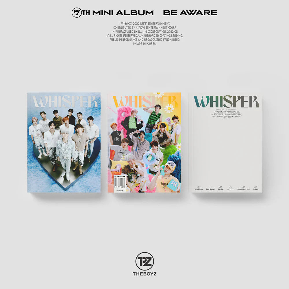 THE BOYZ - [BE AWARE] 7th Mini Album (RANDOM Version)