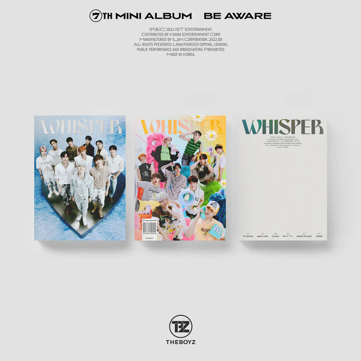 THE BOYZ - [BE AWARE] 7th Mini Album (RANDOM Version)