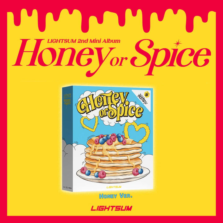 LIGHTSUM - [HONEY OR SPICE] 2nd Mini Album