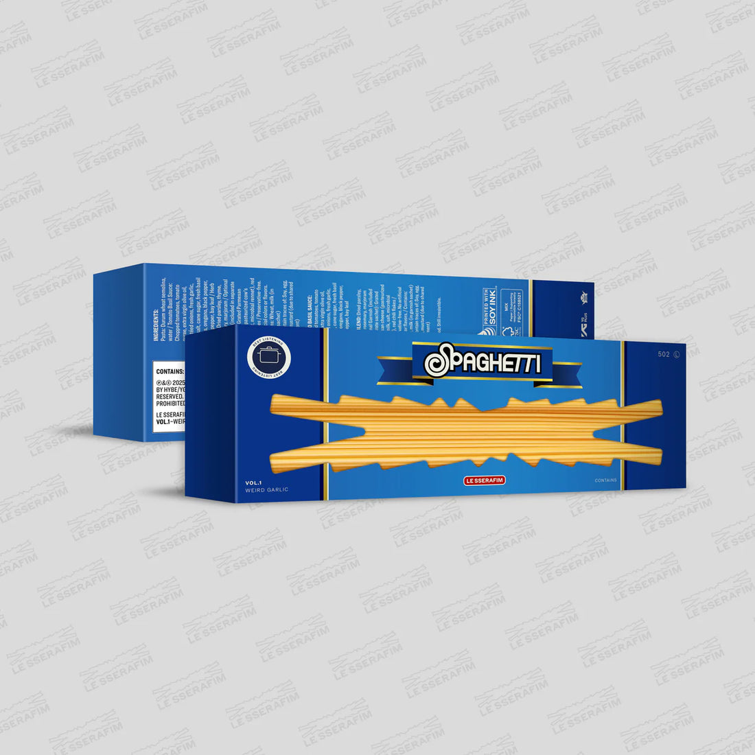 LE SSERAFIM - [SPAGHETTI] 1st Single Album