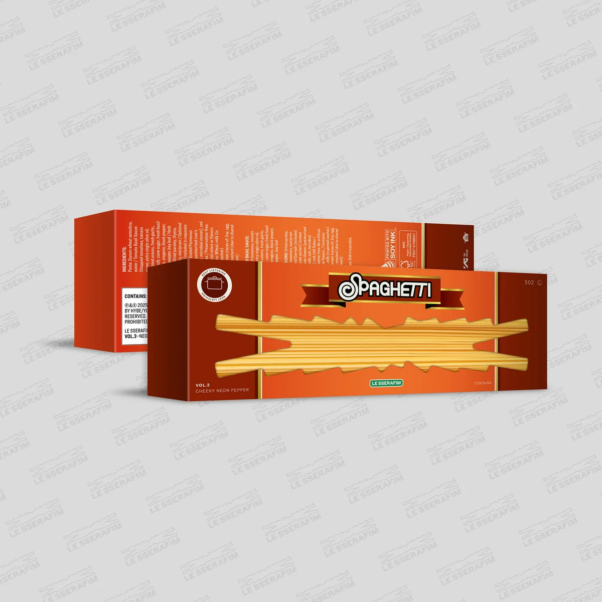 LE SSERAFIM - [SPAGHETTI] 1st Single Album