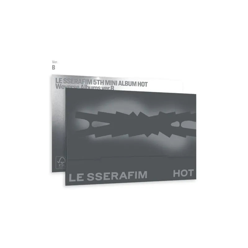 LE SSERAFIM - [HOT] 5th Mini Album WEVERSE ALBUMS