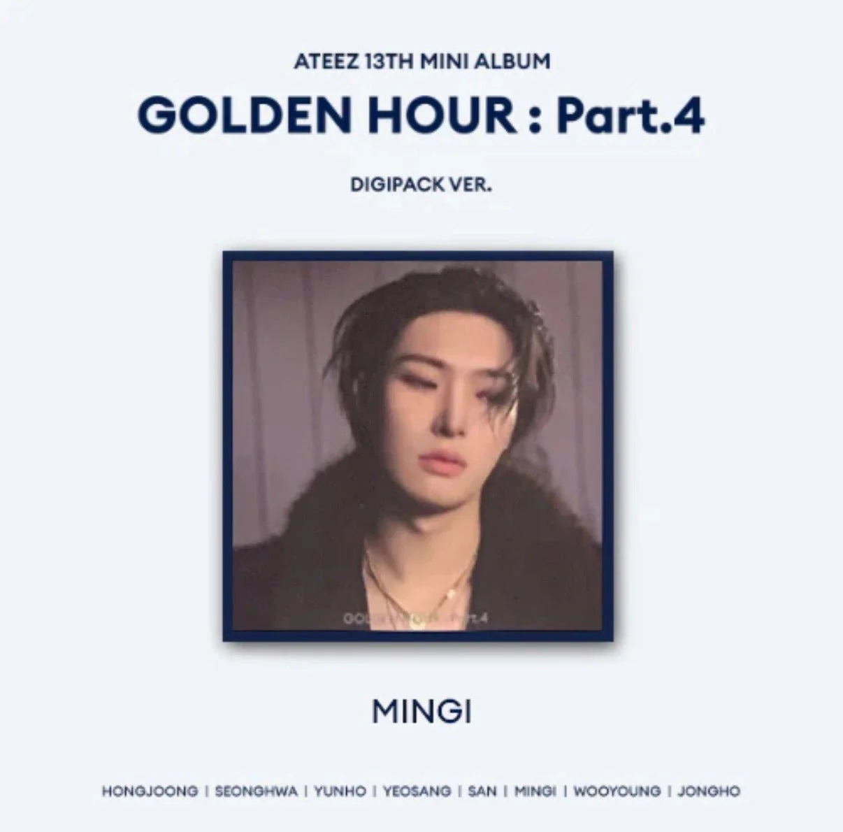 ATEEZ - [GOLDEN HOUR : PART.4] 13th Mini Album DIGIPACK Version