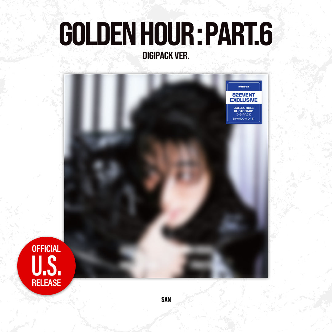 (PRE-ORDER) ATEEZ - GOLDEN HOUR : Part.6 – MEMBER DIGIPACK VERSION *82EVENT Exclusive* (RANDOM)
