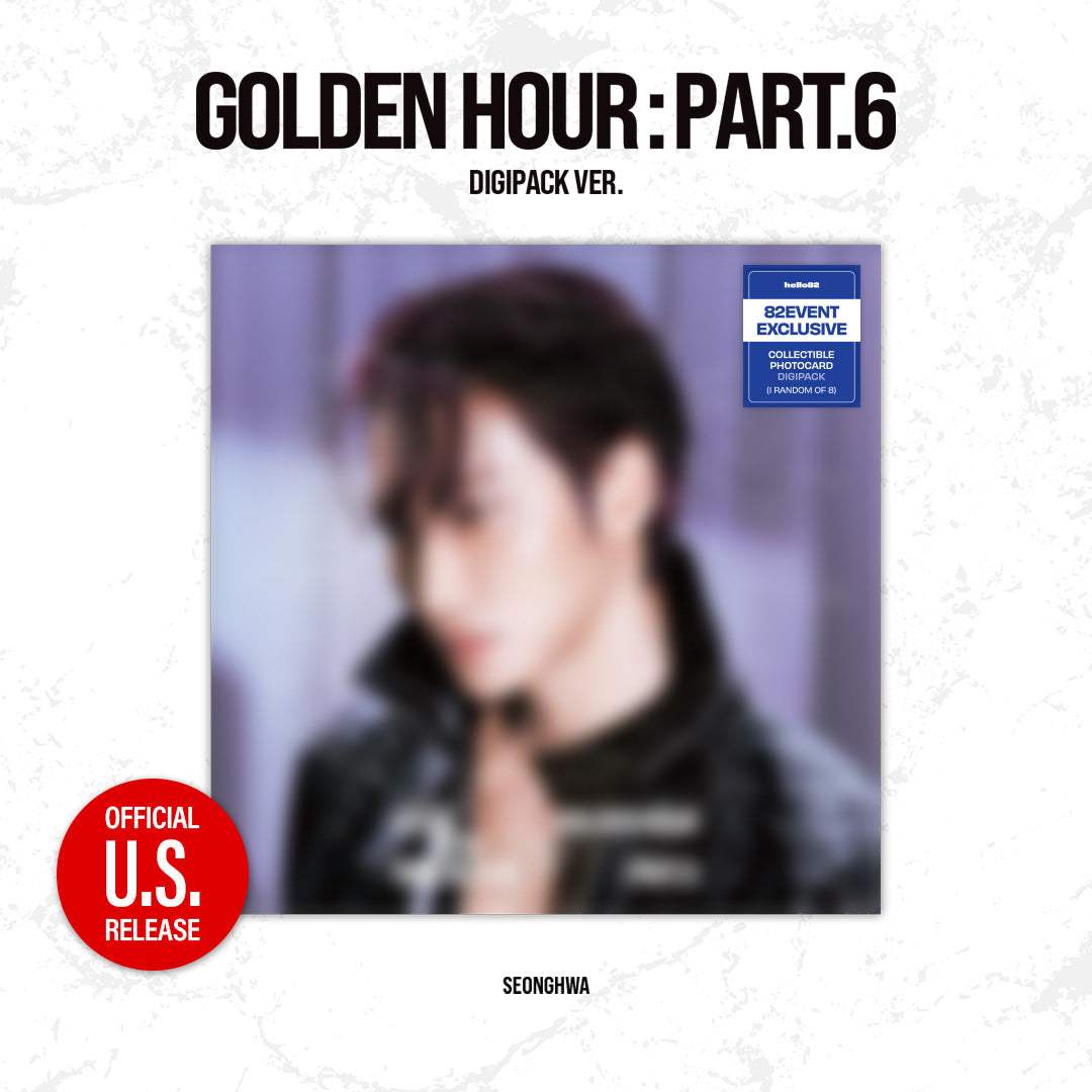 (PRE-ORDER) ATEEZ - GOLDEN HOUR : Part.6 – MEMBER DIGIPACK VERSION *82EVENT Exclusive* (RANDOM)