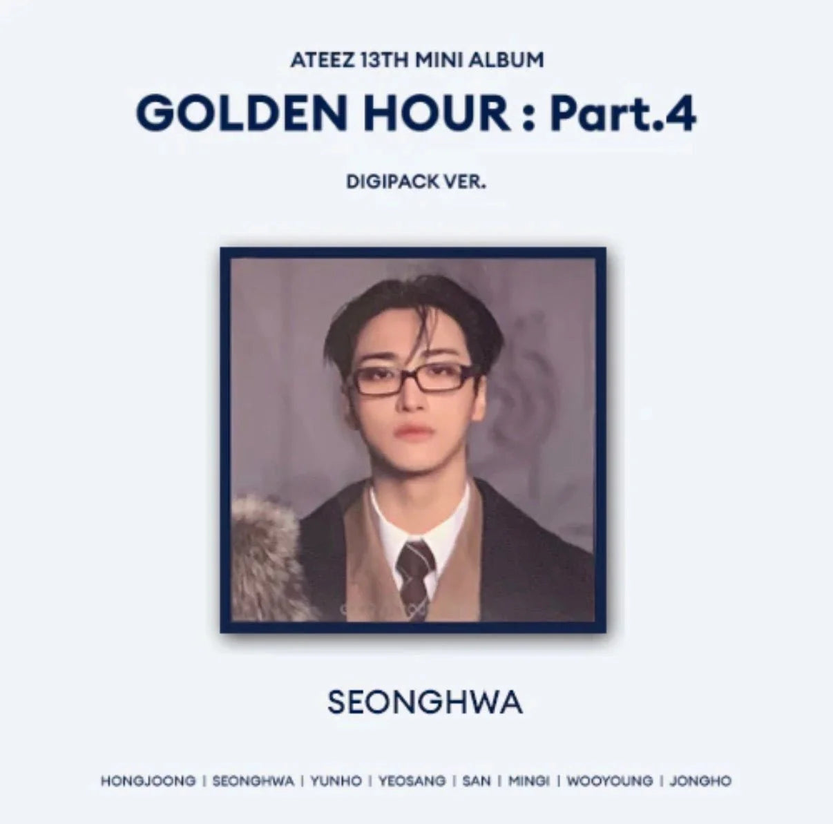 ATEEZ - [GOLDEN HOUR : PART.4] 13th Mini Album DIGIPACK Version