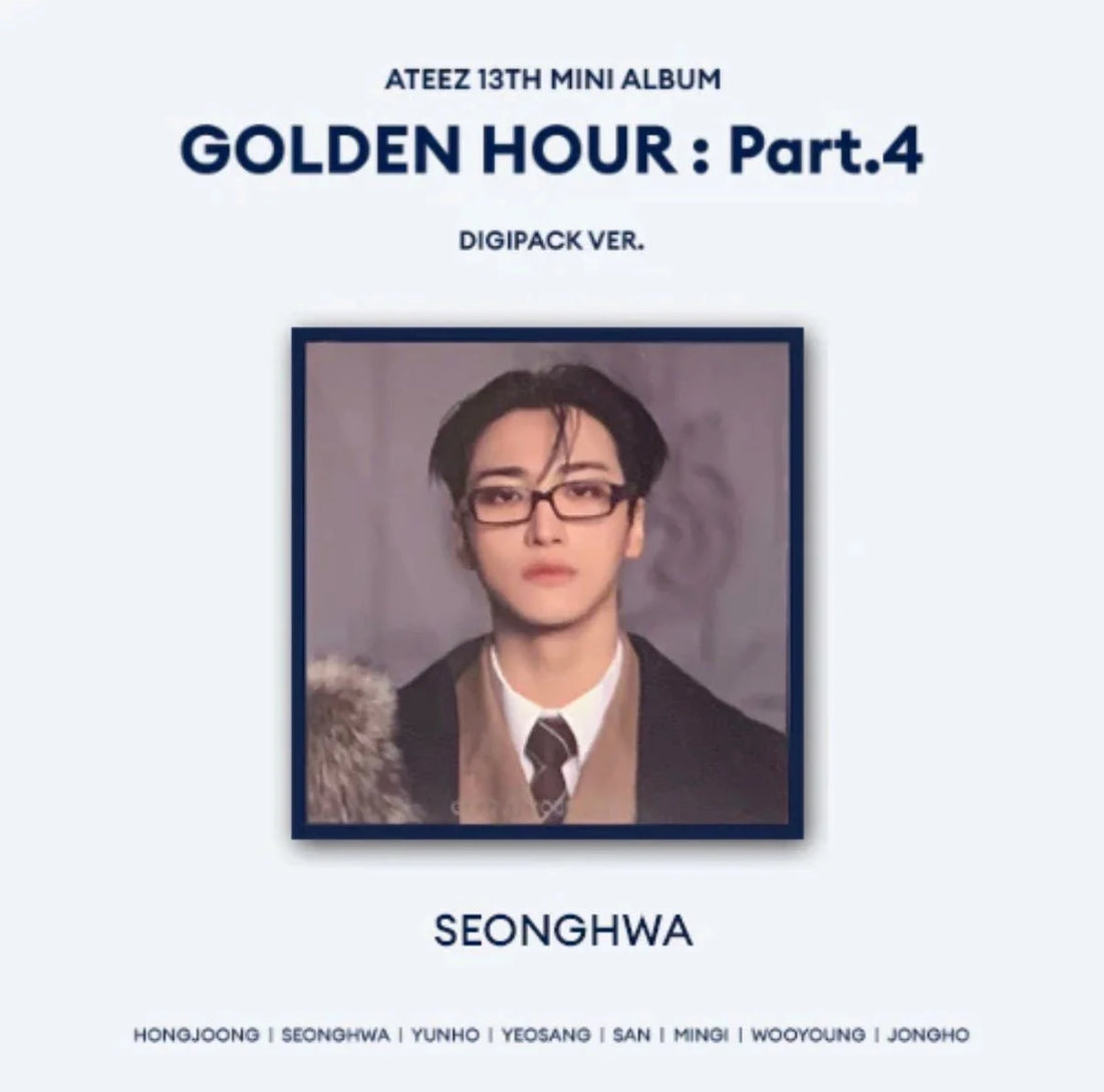 ATEEZ - [GOLDEN HOUR : PART.4] 13th Mini Album DIGIPACK Version
