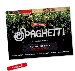 LE SSERAFIM - [SPAGHETTI] 1st Single Album Weverse Albums