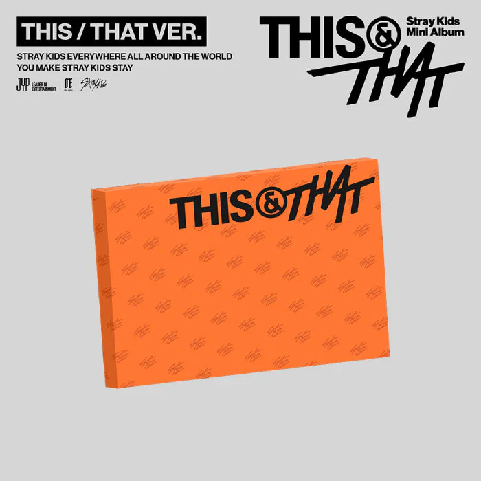 (PRE-ORDER) STRAY KIDS - [THIS & THAT] 10th Mini Album