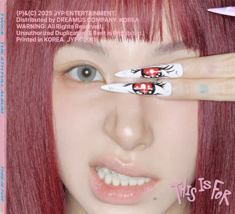 TWICE - [THIS IS FOR] 4th Album DIGIPACK