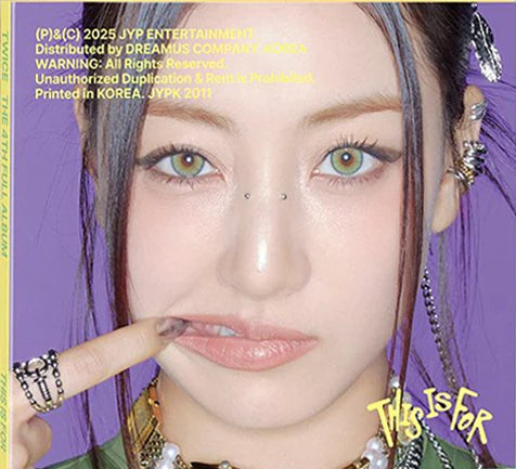 TWICE - [THIS IS FOR] 4th Album DIGIPACK