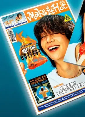 MINHO (SHINEE) - [MAKE IT HOT] 2nd Mini Album HOT ISLAND Version (RANDOM)