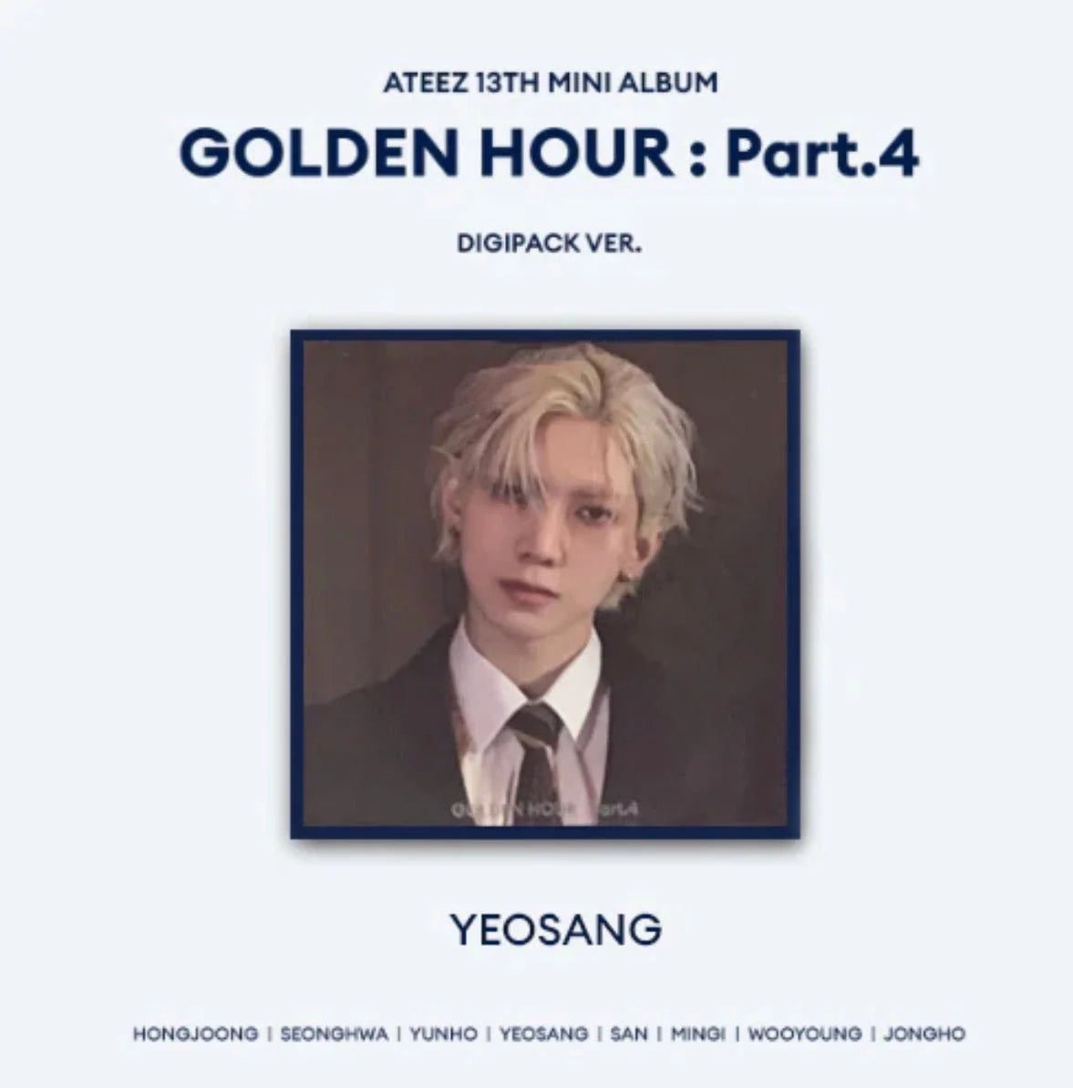 ATEEZ - [GOLDEN HOUR : PART.4] 13th Mini Album DIGIPACK Version