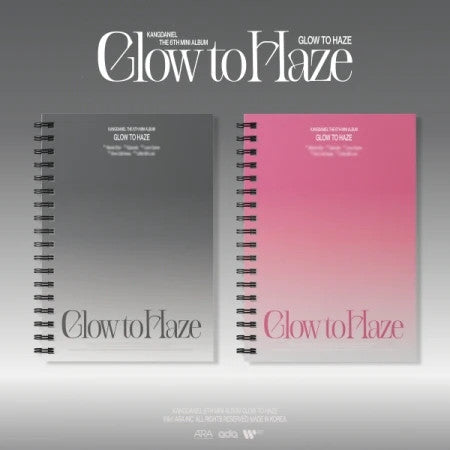 KANG DANIEL - [GLOW TO HAZE] 6th Mini Album PHOTO BOOK Version
