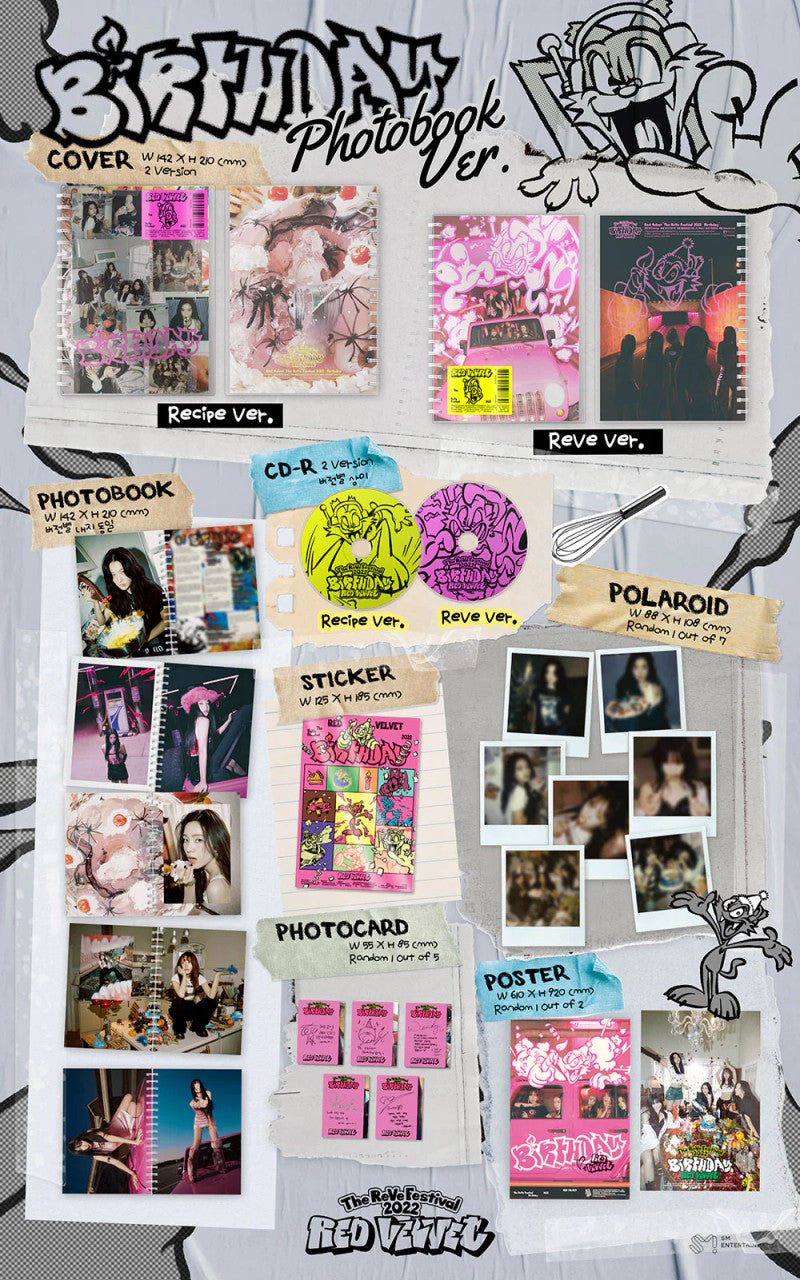Red Velvet - [The ReVe Festival 2022 : Birthday] Photo Book