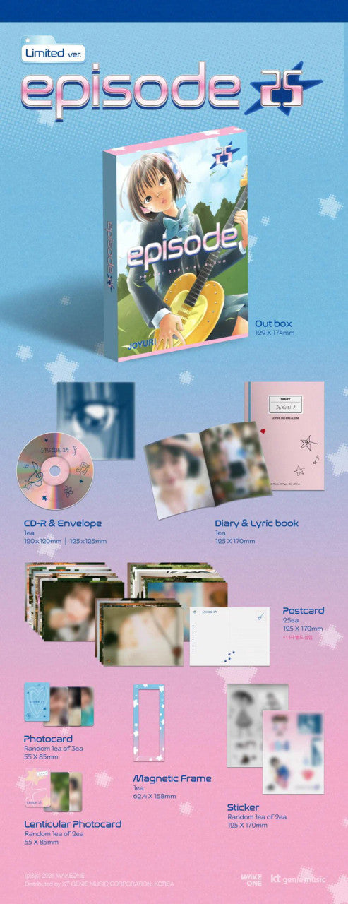 JO YURI - [EPISODE 25] 3rd Mini Album EPISODE: MOMENT LIMITED Version