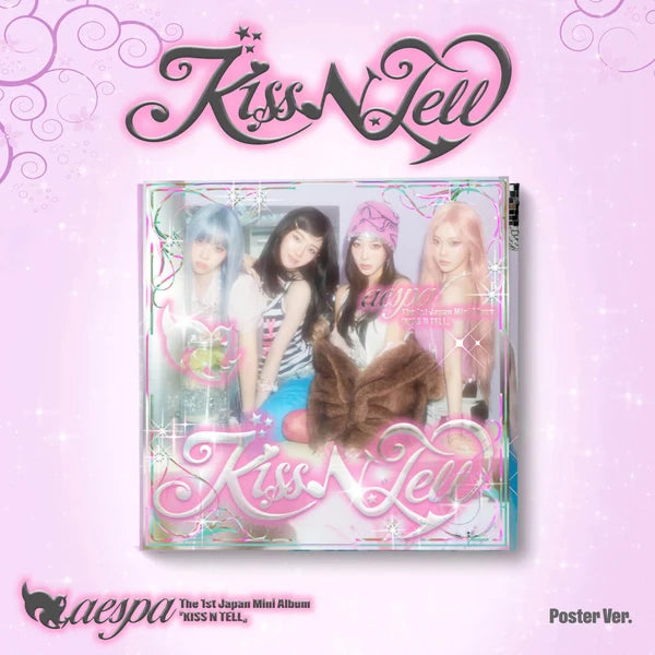 AESPA - [KISS N TELL] 1st JAPAN Mini Album