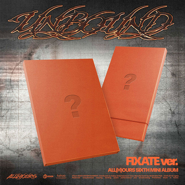 (PRE-ORDER) ALL(H)OURS - [UNBOUND] 6th Mini Album (RANDOM)
