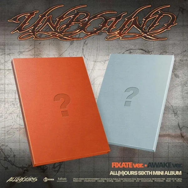 (PRE-ORDER) ALL(H)OURS - [UNBOUND] 6th Mini Album (RANDOM)