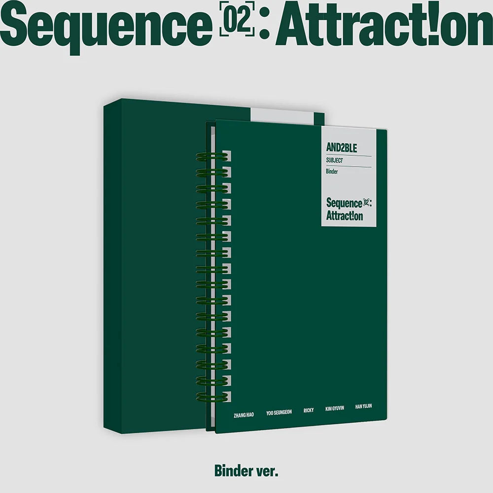 (PRE-ORDER) AND2BLE - [SEQUENCE 02: ATTRACTION] 2nd Mini Album