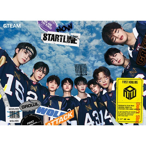 &TEAM - [FIRST HOWLING : NOW] 1st Album LIMITED Edition B Version