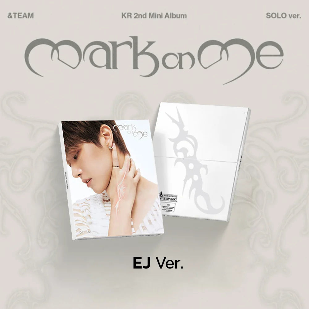 (PRE-ORDER) &TEAM - [Mark on Me] KR 2nd Mini Album (SOLO VER.)