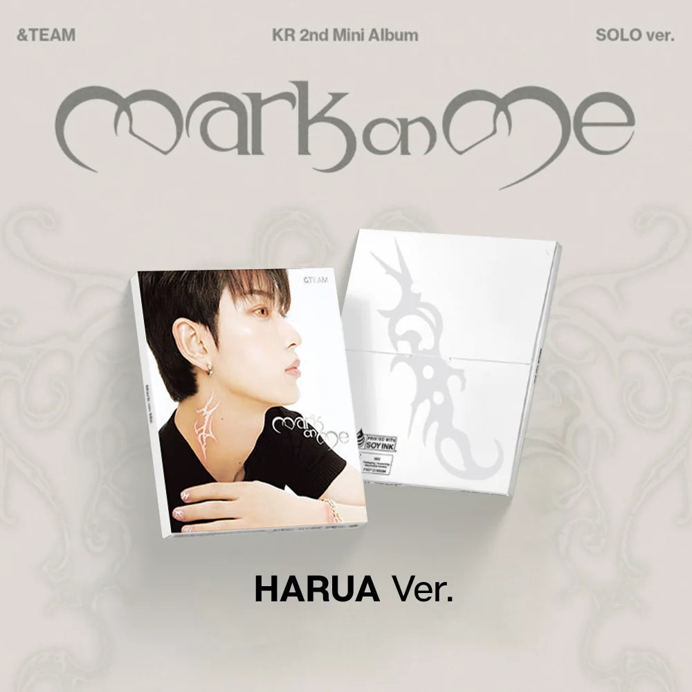 (PRE-ORDER) &TEAM - [Mark on Me] KR 2nd Mini Album (SOLO VER.)