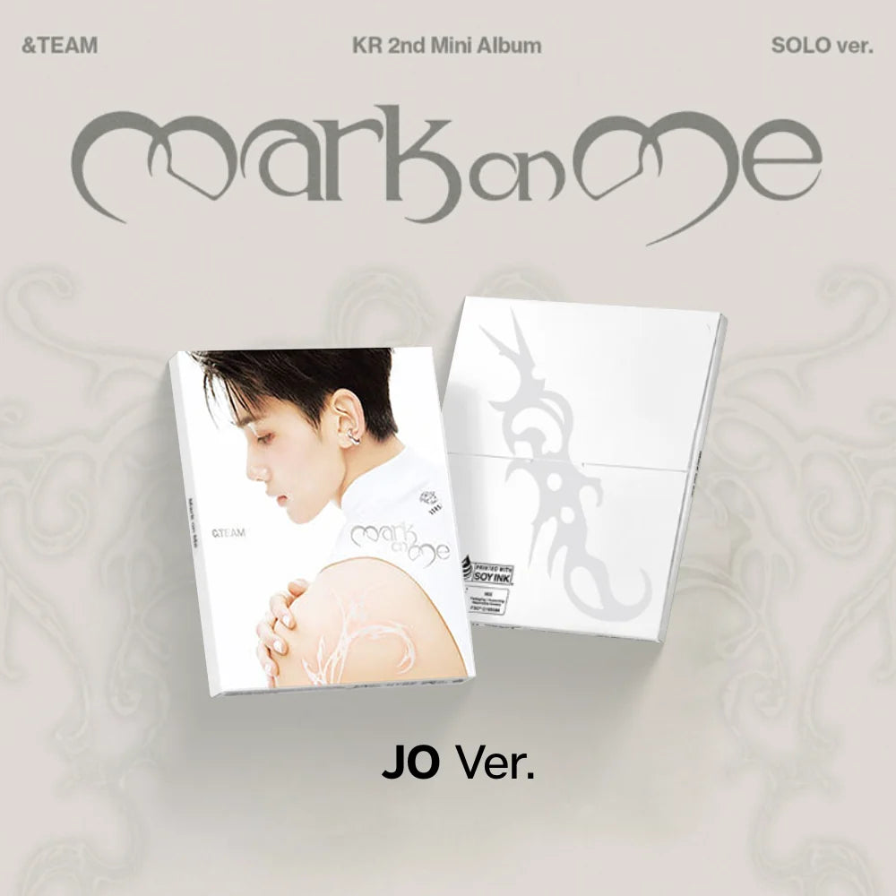 (PRE-ORDER) &TEAM - [Mark on Me] KR 2nd Mini Album (SOLO VER.)