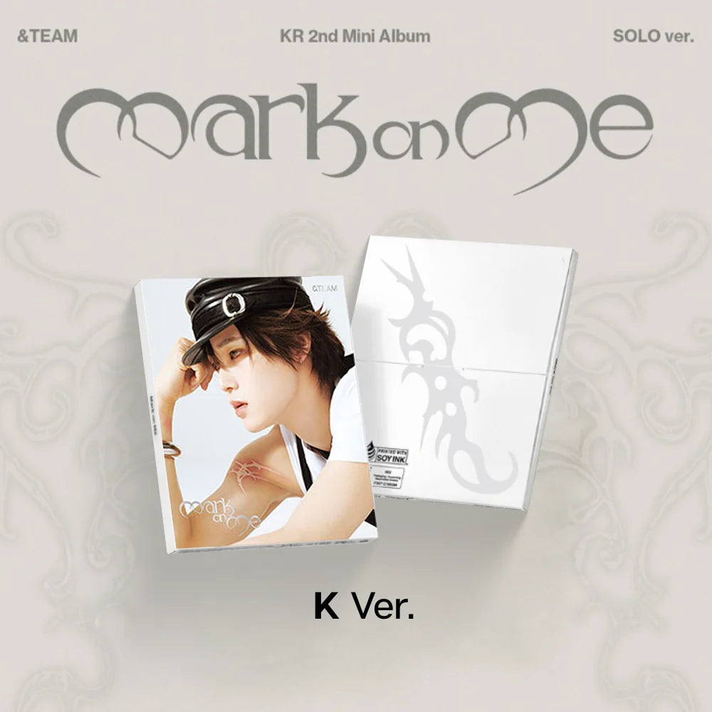 (PRE-ORDER) &TEAM - [Mark on Me] KR 2nd Mini Album (SOLO VER.)