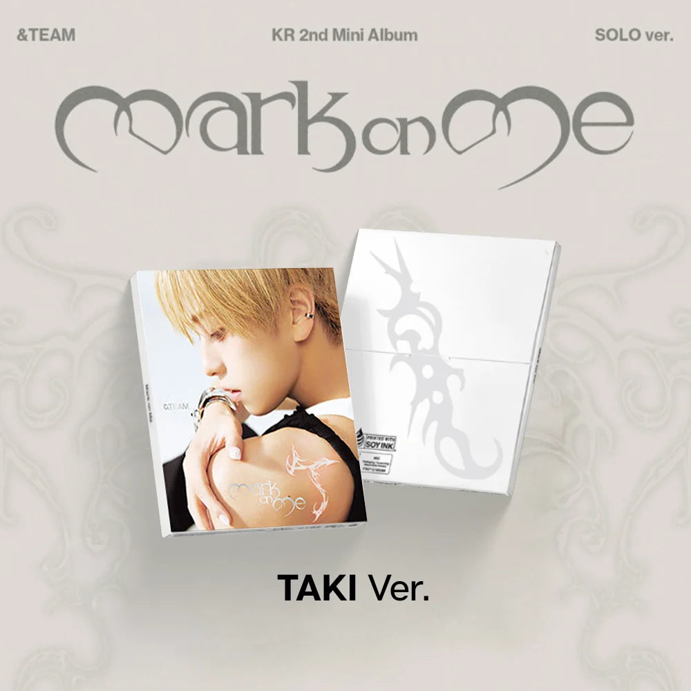 (PRE-ORDER) &TEAM - [Mark on Me] KR 2nd Mini Album (SOLO VER.)