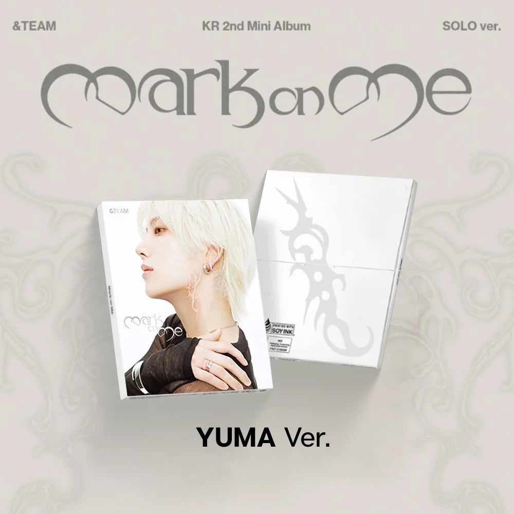 (PRE-ORDER) &TEAM - [Mark on Me] KR 2nd Mini Album (SOLO VER.)