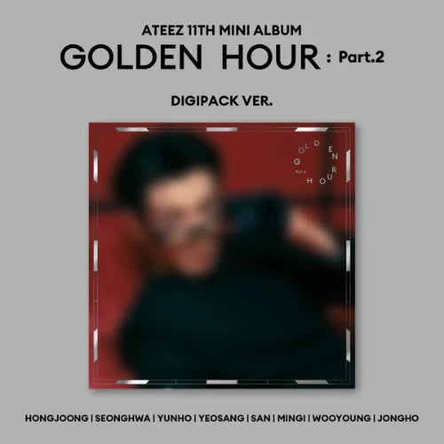 ATEEZ - [GOLDEN HOUR: PT. 2] 11th EP Album DIGIPACK Version
