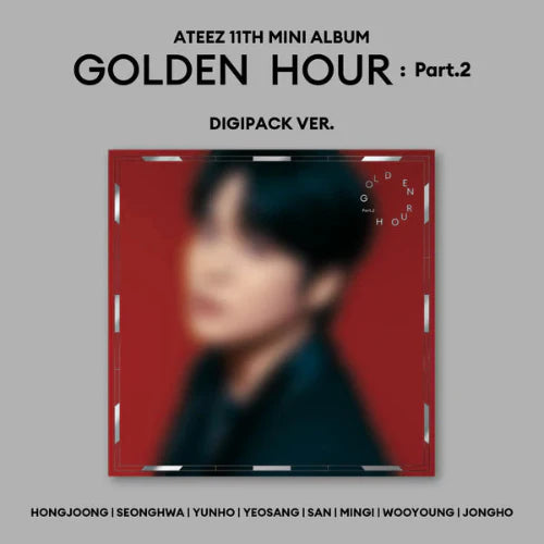 ATEEZ - [GOLDEN HOUR: PT. 2] 11th EP Album DIGIPACK Version